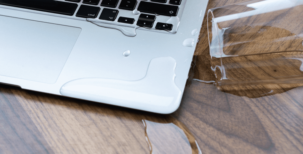 macbook liquid spill