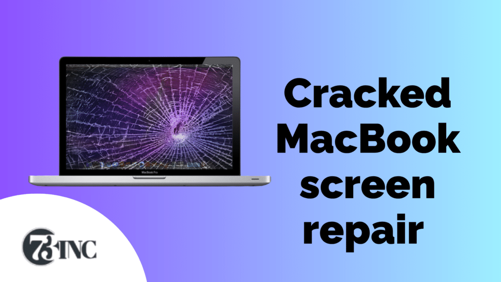 Cracked MacBook screen repair