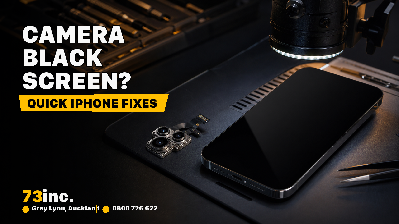 iPhone Camera Not Working? 10 Quick Black Screen Fixes 2026 1 73inc blog image for iPhone Camera Not Working? 10 Quick Black Screen Fixes 2026