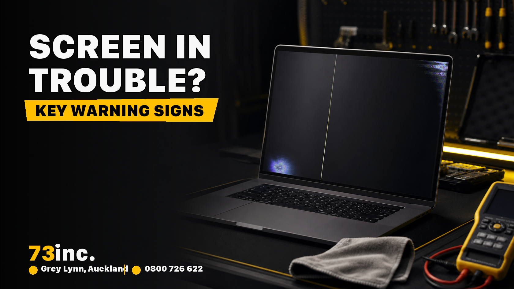 73inc blog image for Is Your MacBook Pro Screen in Trouble? Key Signs You Need Immediate Repair in 2026