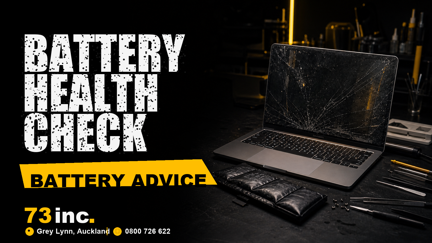 73inc blog image for MacBook Battery Health Check Guide 2026