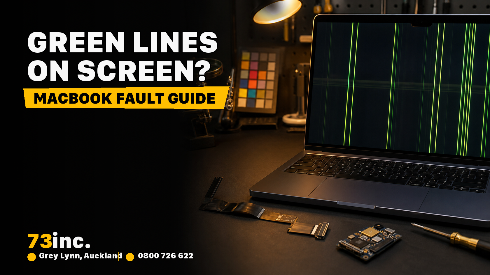 MacBook Green Lines on Screen? Here’s What Might Be Wrong and How to Fix It in 2026 1 73inc blog image for MacBook Green Lines on Screen? Here’s What Might Be Wrong and How to Fix It in 2026
