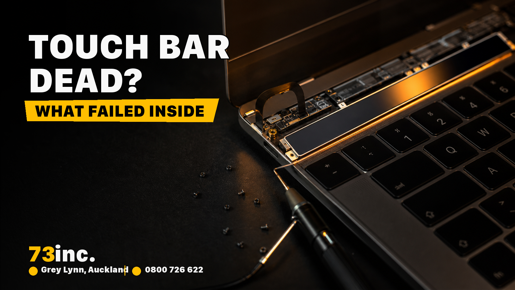 MacBook Touch Bar Stopped Working in 2026? 1 73inc blog image for MacBook Touch Bar Stopped Working in 2026?