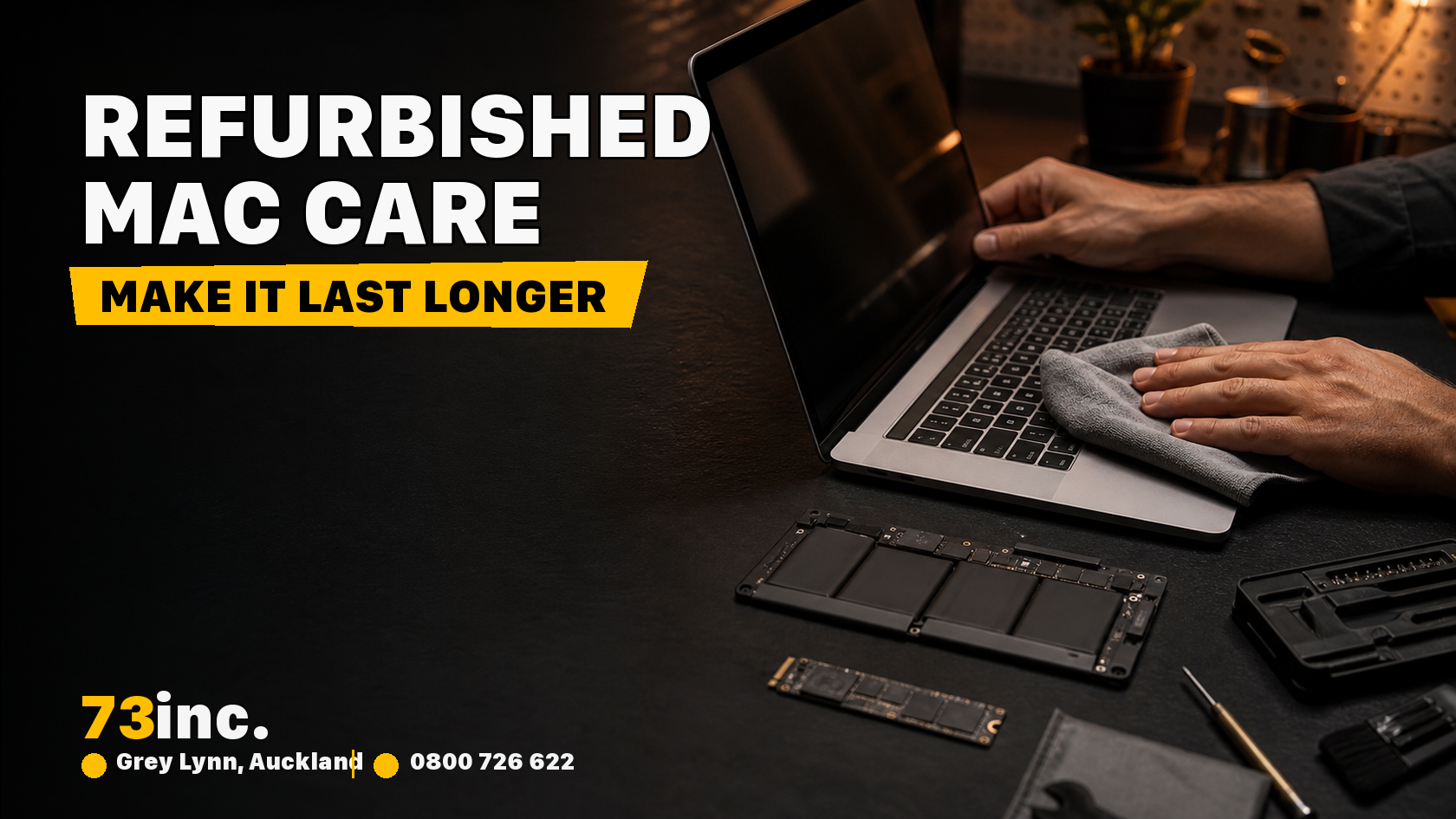 73inc blog image for Tips: How to Make a Refurbished Mac Last Longer [2025]