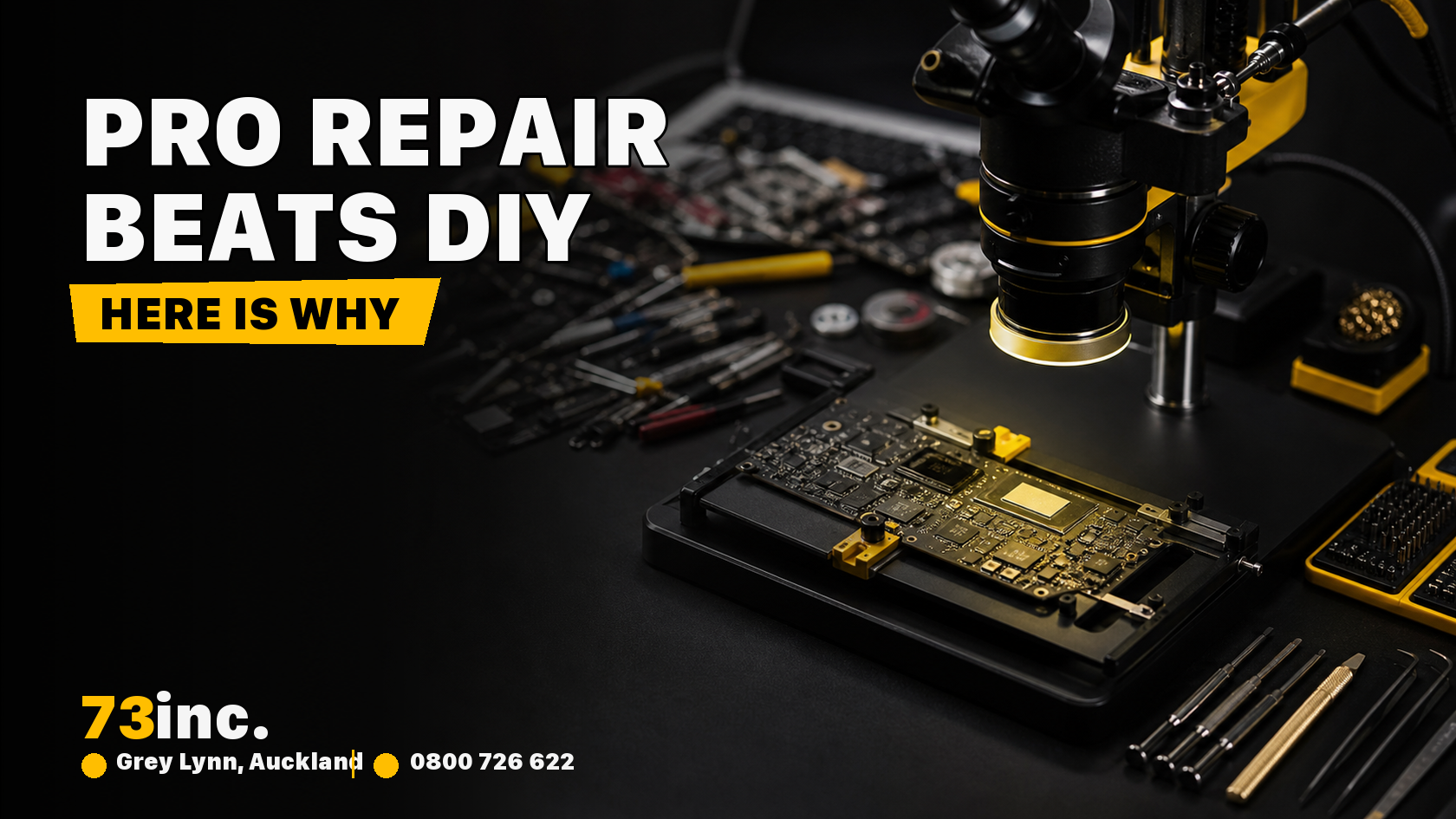 73inc blog image for Why Professional Mac Repairs Are Better Than DIY Fixes?